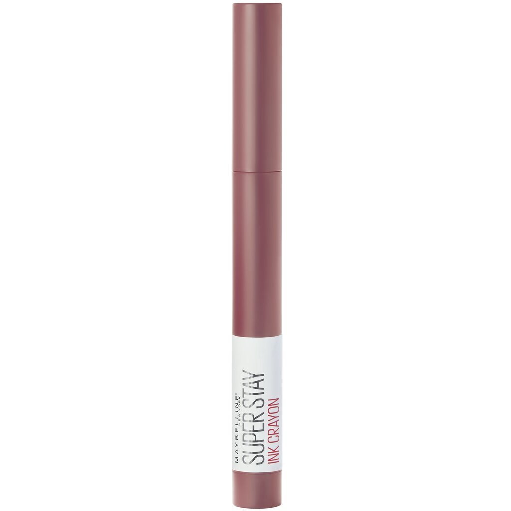 Kauapüsiv matt huulepulk Maybelline New York Super Stay Ink Crayon 2 g, 15 Lead the Way цена и информация | Huulekosmeetika | hansapost.ee