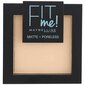 Kompaktpuuder Maybelline New York Fit Me Matt & Poreless 9 g, 105 Natural Ivory цена и информация | Jumestuskreemid ja puudrid | hansapost.ee