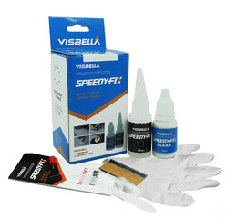 Набор клея Visbella Speedy-Fix: наполнитель и клей 10 мл + 10 мл (прозрачный) цена и информация | Visbella Автотовары | hansapost.ee