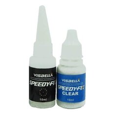 Visbella Speedy-Fix liimikomplekt: täide ja liim 10ml + 10 ml (läbipaistev) hind ja info | Autokeemia | hansapost.ee