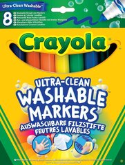 CRAYOLA 8 pestavat markerit hind ja info | Crayola Lastekaubad ja beebikaubad | hansapost.ee
