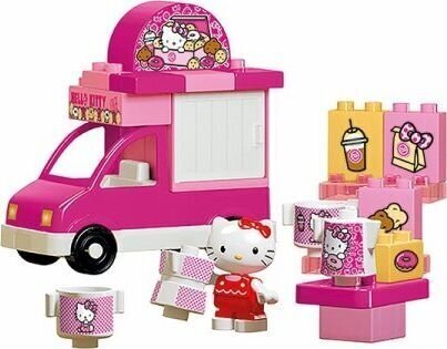 Klotsid Hello Kitty jäätisemasin + tarvikud цена и информация | Klotsid ja konstruktorid | hansapost.ee