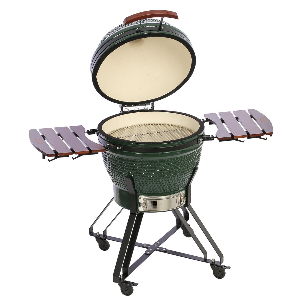 Keraamiline grill TunaBone TBG24GREEN-02, 61 cm, roheline цена и информация | Grillid | hansapost.ee