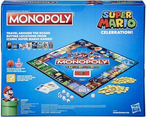 Настольная игра Monopoly Super Mario Celebration! цена и информация | Настольные игры | hansapost.ee