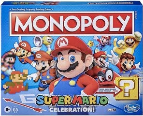 Настольная игра Monopoly Super Mario Celebration! цена и информация | Настольные игры | hansapost.ee