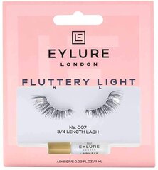 Kunstripsmed Eylure Fluttery Light 007 price and information | Kunstripsmed, ripsmeliim ja ripsmekoolutajad | hansapost.ee