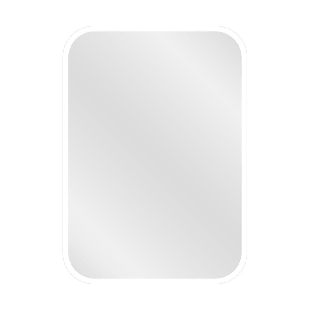 Peegel valgustusega Dubiel Vitrum Senso, 50x70cm, hõbedane värv цена и информация | Peeglid | hansapost.ee