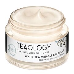 Антивозрастной крем для области вокруг глаз Teaology Белый чай (15 ml) цена и информация | TEAOLOGY Для ухода за лицом | hansapost.ee