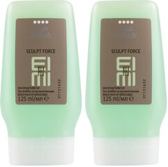 Гель экстрасильной фиксации для укладки волос Wella Professionals Eimi Sculpt Force 125 мл цена и информация | Средства для укладки | hansapost.ee