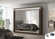 LED valgustusega kapp ADRK Furniture Chester, pruun hind ja info | Kapid | hansapost.ee
