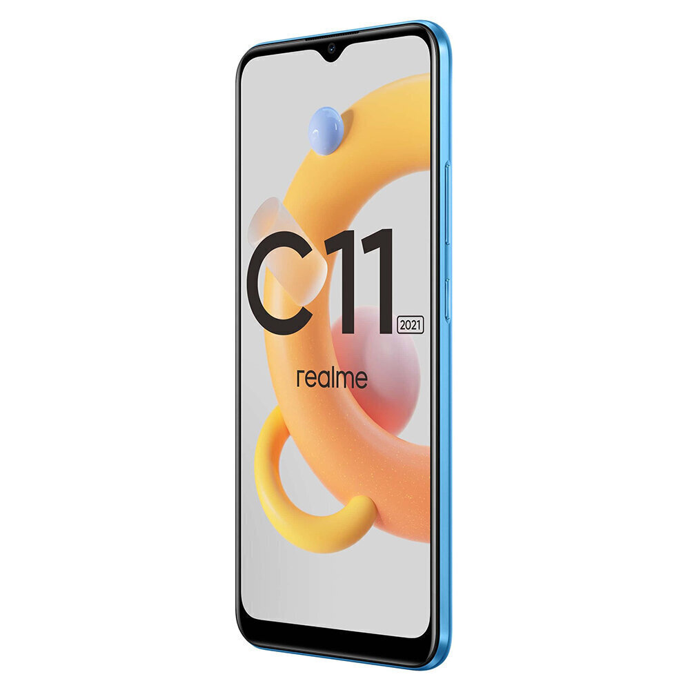 Realme C11 (2021), 64GB, Dual SIM, Blue hind ja info | Telefonid | hansapost.ee