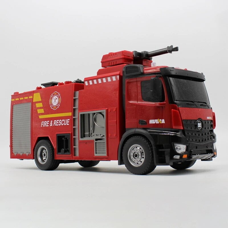 Huina 1562 Puldiga 1:14 Tuletõrjeauto (pihustiga) hind ja info | Mänguasjad poistele | hansapost.ee