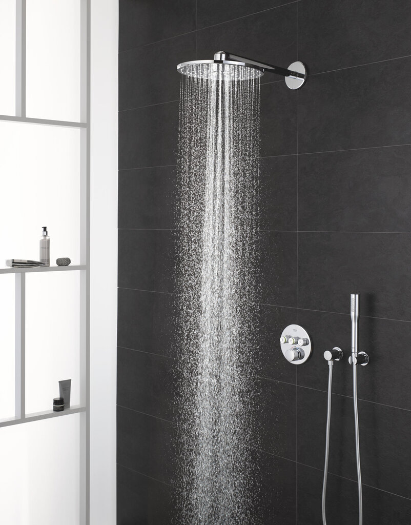 Varjatud termostaat süsteem Grohe GROHTHERM SmartControl + Rainshower 310 SmartActive, 34705000 hind ja info | Dušikomplektid ja süsteemid | hansapost.ee