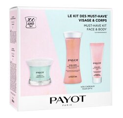 Набор по уходу за лицом и телом Payot Must-Have Kit: крем для лица, 50 мл + гель для душа, 125 мл + молочко для тела, 25 мл цена и информация | Кремы для лица | hansapost.ee