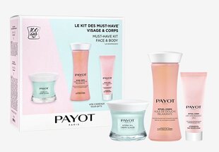 Набор по уходу за лицом и телом Payot Must-Have Kit: крем для лица, 50 мл + гель для душа, 125 мл + молочко для тела, 25 мл цена и информация | Кремы для лица | hansapost.ee