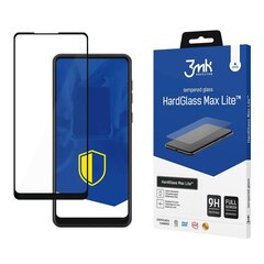 Защитная пленка 3MK HardGlass Max Lite for Samsung Galaxy A21s Black цена и информация | Защитные пленки для телефонов | hansapost.ee