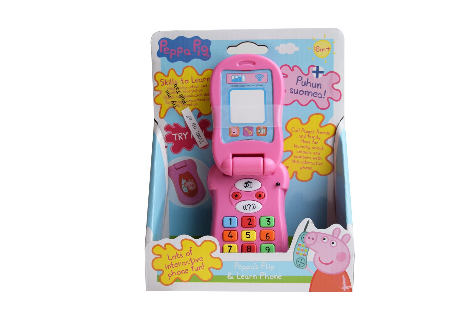 Heliefektidega mängutelefon Põrsas Peppa (Peppa Pig) цена и информация | Beebide mänguasjad | hansapost.ee