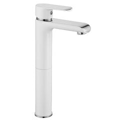 Valamusegisti REA Bloom high, White/chrome цена и информация | Смесители | hansapost.ee