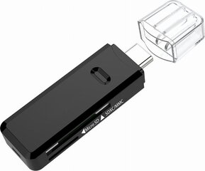 Platinet кардридер  microSD/SD USB-C (45282) цена и информация | USB накопители | hansapost.ee