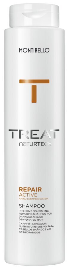 Toitev šampoon Montibello TREAT NaturTech Repair Active (300ml) цена и информация | Šampoonid | hansapost.ee