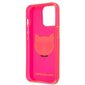 Original KARL LAGERFELD Glitter Shoupette Fluo telefoniümbris sobib iPhone 13 Pro Max, roosa hind ja info | Telefonide kaitsekaaned ja -ümbrised | hansapost.ee