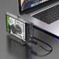 Orico 2,5" external HDD enclosure with stand, USB-C 3.1 + cable (USB 3.0 to USB-C) цена и информация | USB adapterid ja jagajad | hansapost.ee