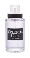 Tualettvesi Jeanne Arthes Colonial Club EDT meestele 100 ml цена и информация | Мужские духи | hansapost.ee