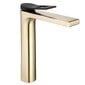 Valamusegisti REA Soul high, Brushed Gold/Black цена и информация | Vannitoa segistid | hansapost.ee