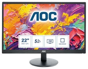 AOC E2270SWDN цена и информация | Мониторы | hansapost.ee