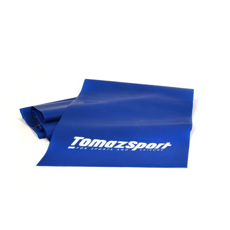 Treeningkumm Tomaz Sport Extra Heavy 200x15x0,3cm Sinine 10-12lbs цена и информация | Treeningkummid | hansapost.ee