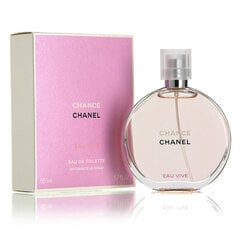 Женские духи Chance Eau Vive Chanel EDT, 50 мл цена и информация | Женские духи | hansapost.ee