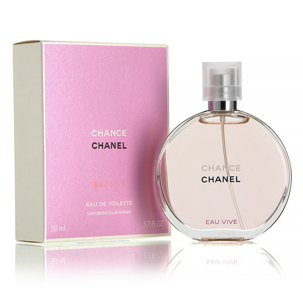 Tualettvesi Chanel Chance Eau Vive EDT naistele 50 ml цена и информация | Parfüümid naistele | hansapost.ee