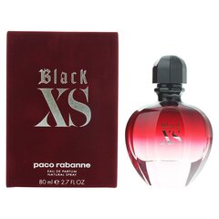 Parfüümvesi Paco Rabanne Black XS for Her EDP naistele 80 ml hind ja info | Parfüümid naistele | hansapost.ee