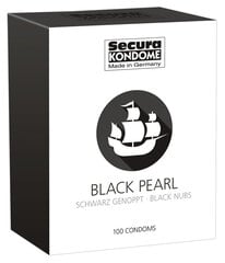 Kondoomid Secura Black Pearl, 100 tk. hind ja info | Kondoomid | hansapost.ee