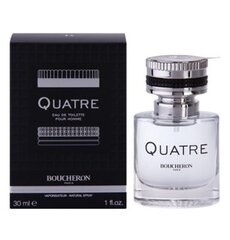 Tualettvesi Boucheron Quatre EDT meestele 30 ml hind ja info | Parfüümid meestele | hansapost.ee