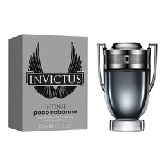 Мужская парфюмерия Invictus Intense Paco Rabanne EDT: Емкость - 50 ml цена и информация | Мужские духи | hansapost.ee