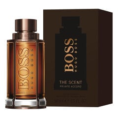 Tualettvesi Hugo Boss The Scent Private Accord EDT meestele 50 ml hind ja info | Parfüümid meestele | hansapost.ee