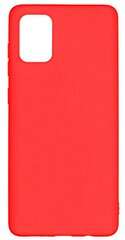 Ümbris Evelatus Xiaomi POCO X3 Soft Touch Silicone Red hind ja info | Telefonide kaitsekaaned ja -ümbrised | hansapost.ee