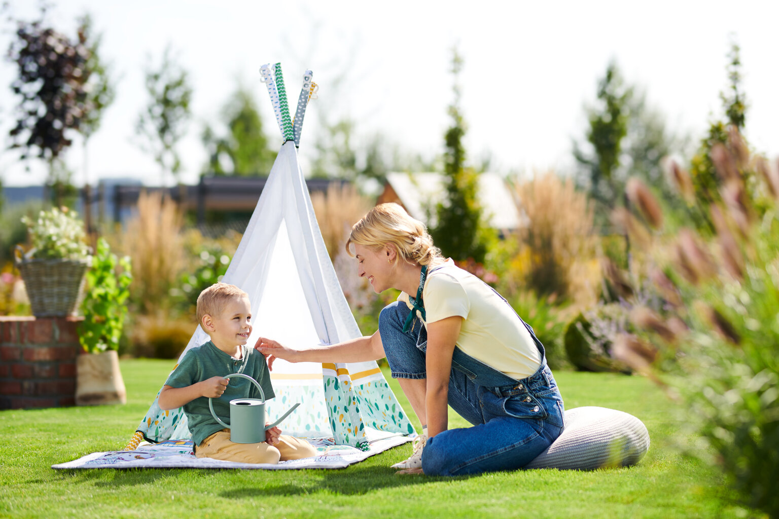 Hariv matt telgiga Kinderkraft Little Gardener цена и информация | Arendavad tegelusmatid | hansapost.ee