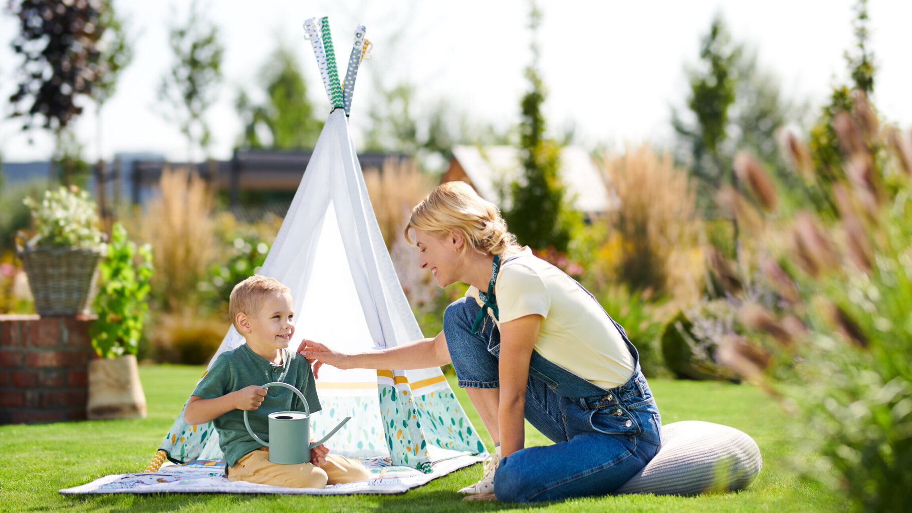 Hariv matt telgiga Kinderkraft Little Gardener цена и информация | Arendavad tegelusmatid | hansapost.ee