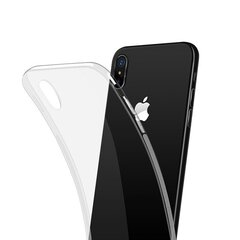 Painduv ümbris Ultra Slim TPU 0.3 mm Apple iPhone X, läbipaistev hind ja info | Telefonide kaitsekaaned ja -ümbrised | hansapost.ee