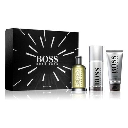 Komplekt Hugo Boss Boss Bottled: EDT meestele 100 ml + dušigeel 100 ml + spreideodorant 150 ml цена и информация | Parfüümid meestele | hansapost.ee