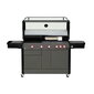 Gaasigrill Mustang Sapphire 5+1+1 must, 204 x 59 x 117 cm цена и информация | Grillid | hansapost.ee