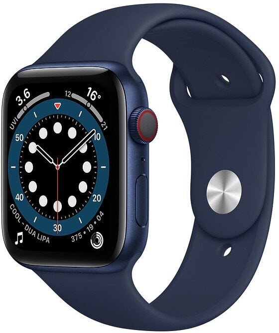 Nutikell Apple Watch Series 6 (44mm) GPS + LTE : Blue/Deep Navy hind ja info | Nutikellad, laste nutikellad | hansapost.ee