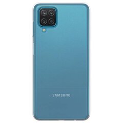 Silikoonist ümbris GoodBuy ultra 0.3 mm Samsung A125 Galaxy A12, läbipaistev hind ja info | Telefonide kaitsekaaned ja -ümbrised | hansapost.ee