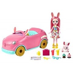 Набор куклы зайчика и автомобиля Enchantimals, HCF85 цена и информация | Игрушки для девочек | hansapost.ee