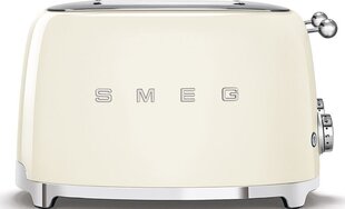 Тостер Smeg TSF03CREU Кремовый 2000 W 50-е годы цена и информация | Тостеры | hansapost.ee