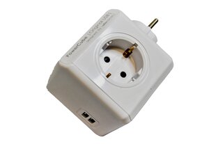 Сетевой концентратор PowerCube Original с USB-разъемами для зарядки цена и информация | Выключатели, розетки | hansapost.ee
