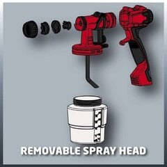 EINHELL VÄRIPÜStol TC-SY 700 S SPRAY SYS hind ja info | Värvipüstolid ja värvipihustid | hansapost.ee