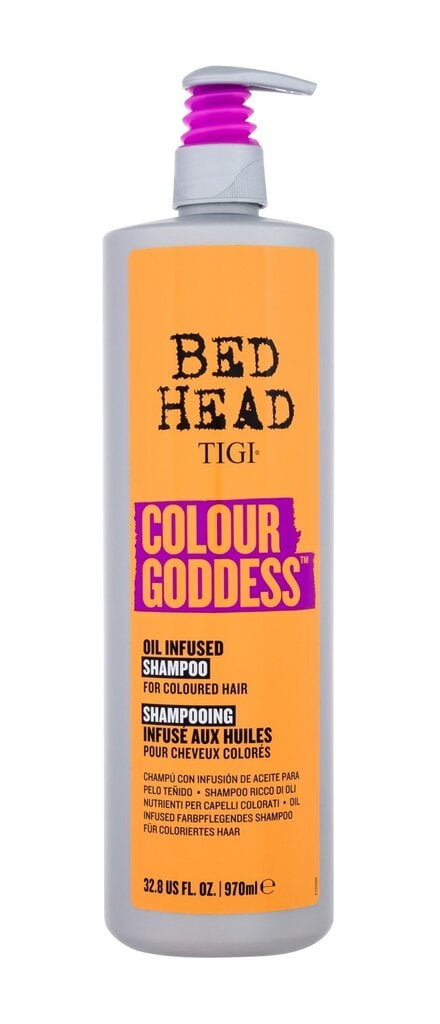 Šampoon värvitud juustele Tigi Bed Head Colour Goddess, 970ml цена и информация | Šampoonid | hansapost.ee